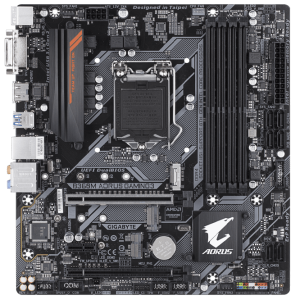 Материнская плата Gigabyte B360M AORUS GAMING 3 mATX  photo 1