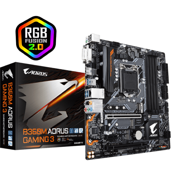 Материнская плата Gigabyte B360M AORUS GAMING 3 mATX  photo 6