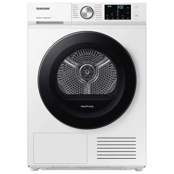 Mașină de uscat rufe Samsung DV90BBA245AWLE White 9 kg, A+++ photo 1