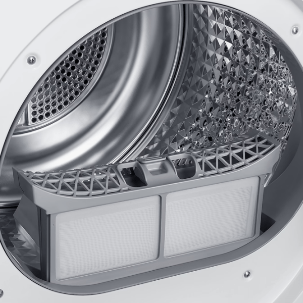 Mașină de uscat rufe Samsung DV90BBA245AWLE White 9 kg, A+++ photo 7