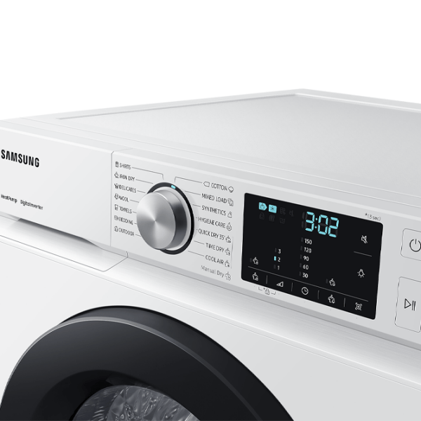 Mașină de uscat rufe Samsung DV90BBA245AWLE White 9 kg, A+++ photo 9