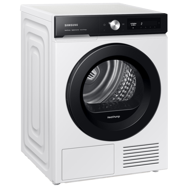 Mașină de uscat rufe Samsung Bespoke DV90BB5245AES7 White 9 kg, A+++ photo 2
