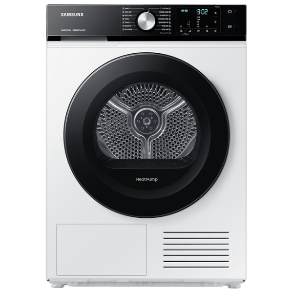 Mașină de uscat rufe Samsung Bespoke DV90BBA245AELE White 9 kg, A+++ photo 1