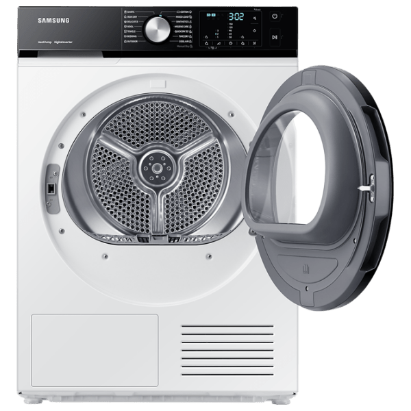 Mașină de uscat rufe Samsung Bespoke DV90BBA245AELE White 9 kg, A+++ photo 6