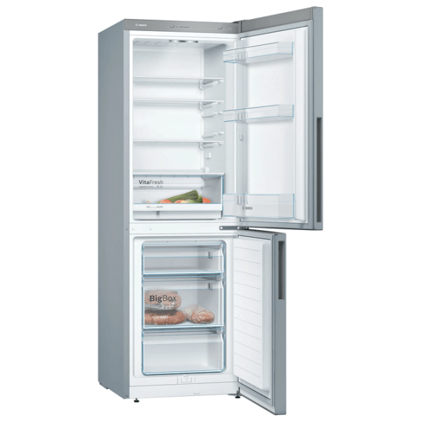 Frigider Bosch KGV332LEA Inox 195l/ Automat, 94l/ Manual, E photo 2