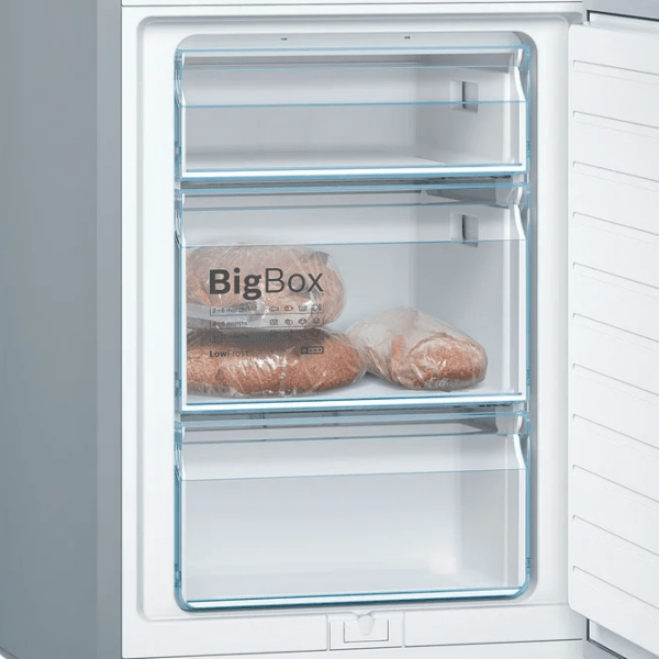 Frigider Bosch KGV332LEA Inox 195l/ Automat, 94l/ Manual, E photo 5