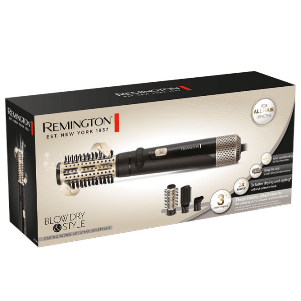 Perie cu aer cald Remington AS7580 Black  photo 4
