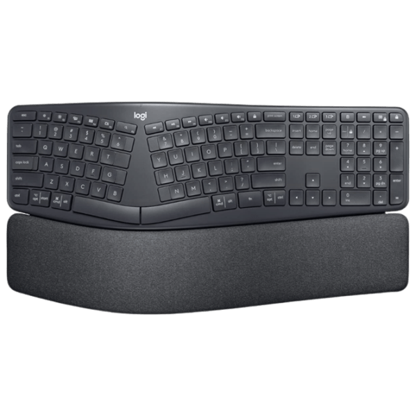 Клавиатура Logitech ERGO K860 Черный Для дома и офиса, Беспроводные photo 1