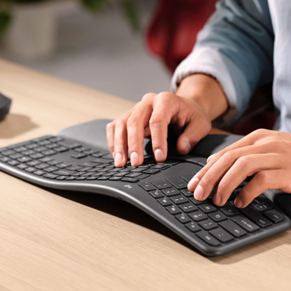 Клавиатура Logitech ERGO K860 Черный Для дома и офиса, Беспроводные photo 7
