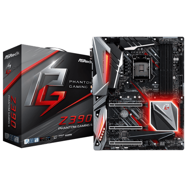 Материнская плата ASRock Z390 PHANTOM GAMING 6 ATX  photo 5