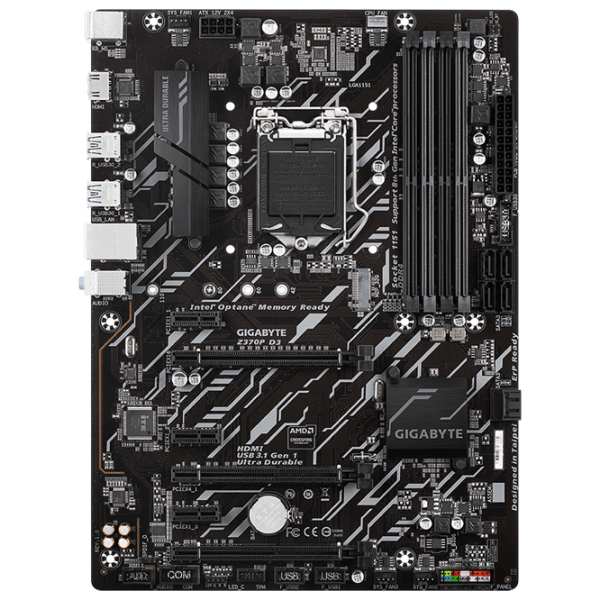 Материнская плата Gigabyte Z370P D3 1.0 ATX  photo 1