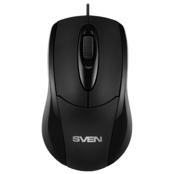 Mouse Sven RX-110 Black Cu fir, 1000 dpi photo 1