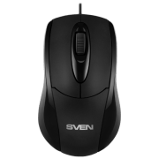 Mouse Sven RX-110 Black Cu fir, 1000 dpi