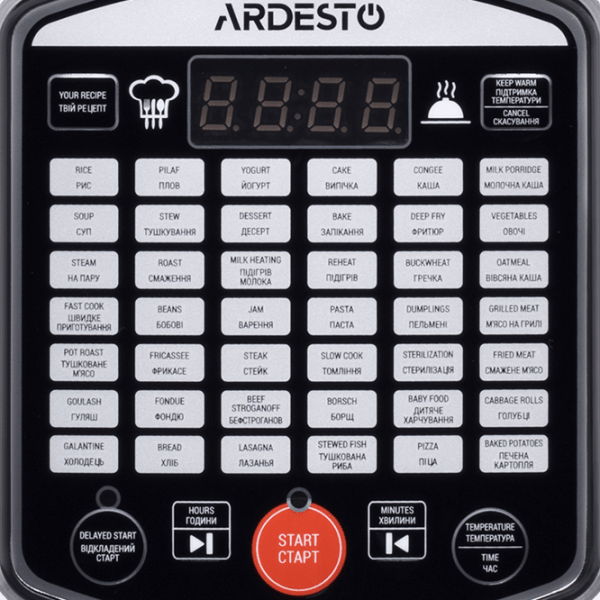 Multifierbător Ardesto MC-X42X Inox 860 W, 4 l photo 7