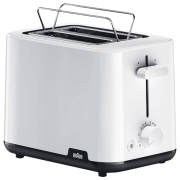 Toster Braun HT1010WH White 900 W, Numărul de grade de prăjire: 8