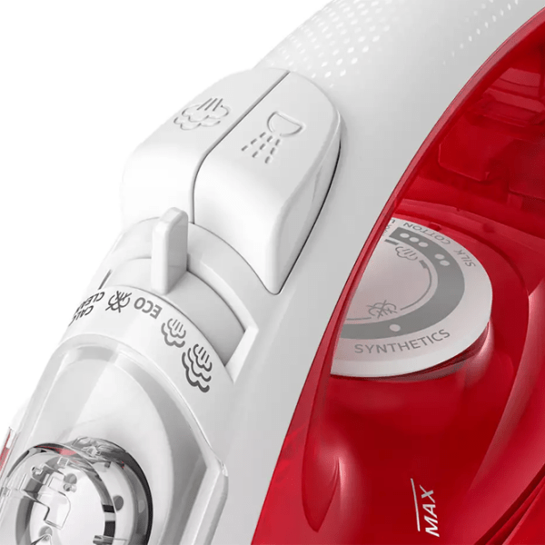Fier de călcat Philips GC1742/ 40 Red 2000 W, 25 g/ min, 0.22 l, Ceramică photo 3