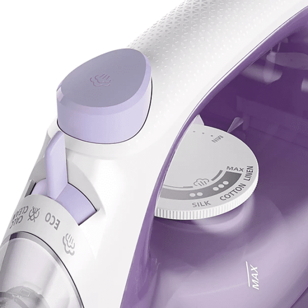 Fier de călcat Philips DST1020/30 Purple 1800 W, 20 g/min, 0.25 l, Ceramică photo 3