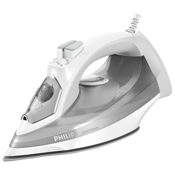 Fier de călcat Philips DST5010/ 10 Silver 2400 W, 40 g/ min, 0.32 l, Ceramică photo 1