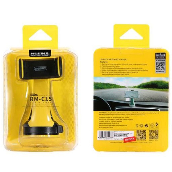 Suport pentru telefon Remax RM-C15 Yellow  photo 5
