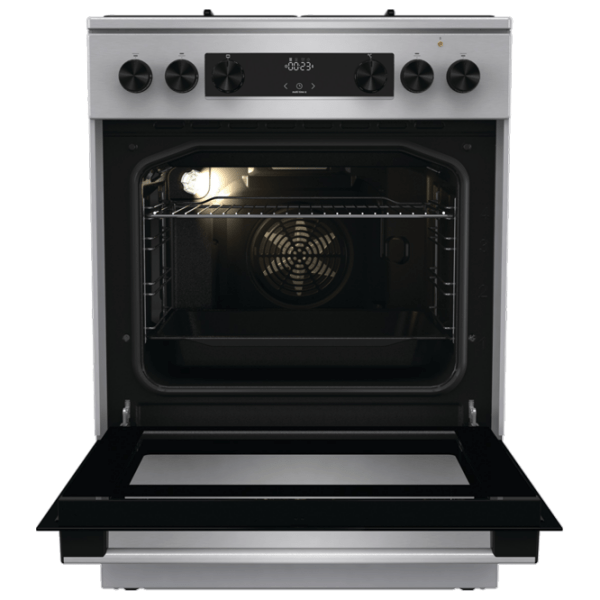 Плита Gorenje GKS6C70XJ Нержавеющая сталь Тип плиты: Газовая, 71 л, Тип духовки: Электрическая photo 6