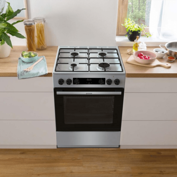 Плита Gorenje GKS6C70XJ Нержавеющая сталь Тип плиты: Газовая, 71 л, Тип духовки: Электрическая photo 9