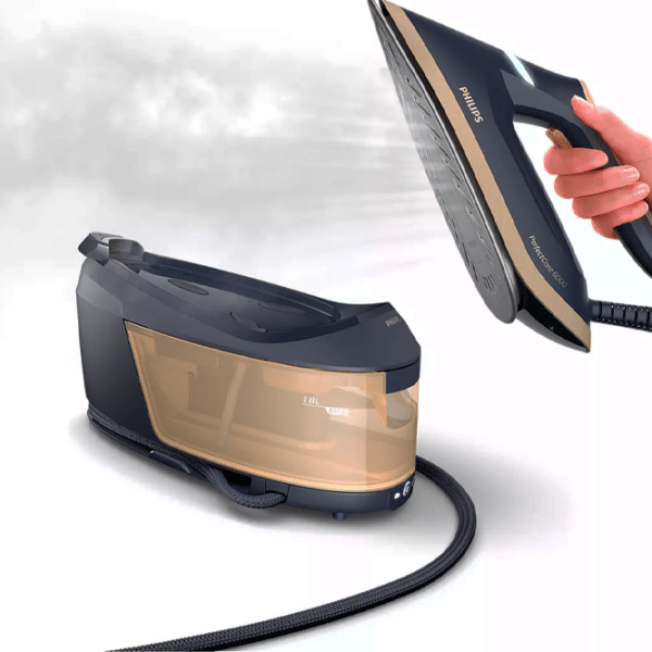 Fier de călcat Philips PSG6066/ 20 Black 2400 W, 130 g/ min, 1.8 l, Ceramică photo 4