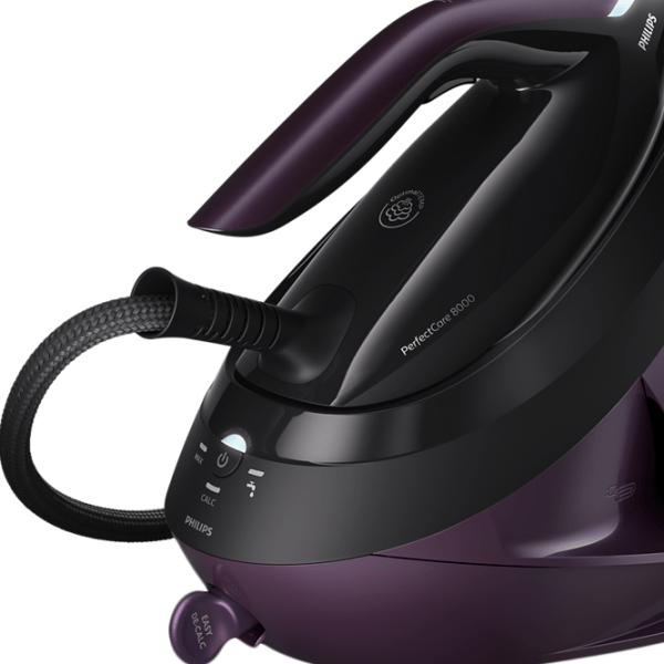 Fier de călcat Philips PSG8160/ 30 Purple 2700 W, 170 g/ min, 1.8 l, Ceramică photo 5