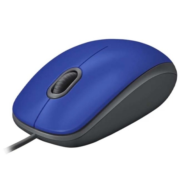 Мышь Logitech B110 Синий Проводная, 1000 dpi photo 2