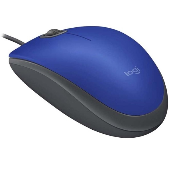 Мышь Logitech B110 Синий Проводная, 1000 dpi photo 3