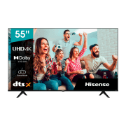 Телевизор Hisense 55A6BG Smart TV 4K Черный 55" | DLED | 4K