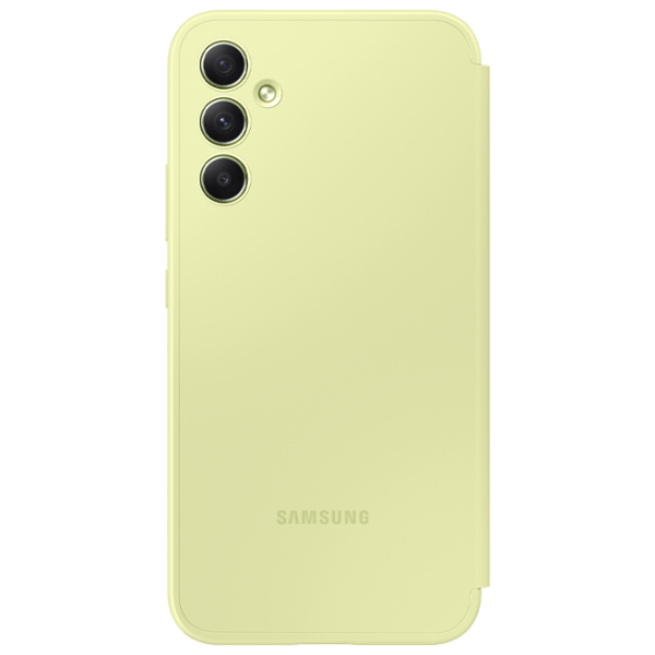 Husă pentru smartphone Samsung Galaxy A34 (EF-ZA346) Lime Green Samsung, PU, Flip Cover View photo 2
