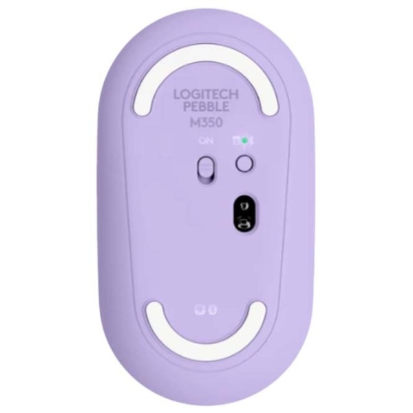 Мышь Logitech M350 Лаванда Беспроводные, 1000 dpi photo 5