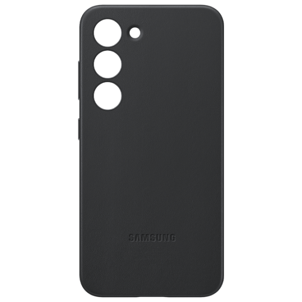 Чехол для смартфона Samsung Galaxy S23 (EF-VS911) Черный Samsung, Кожа, Back photo 1