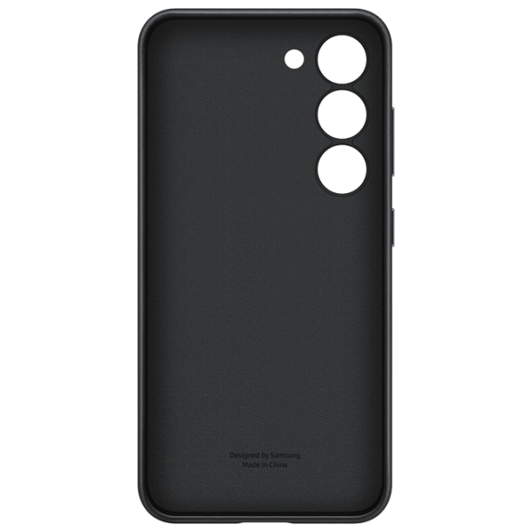 Чехол для смартфона Samsung Galaxy S23 (EF-VS911) Черный Samsung, Кожа, Back photo 2
