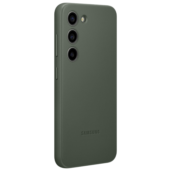 Husă pentru smartphone Samsung Galaxy S23 (EF-VS911) Green Samsung, Piele, Back photo 3