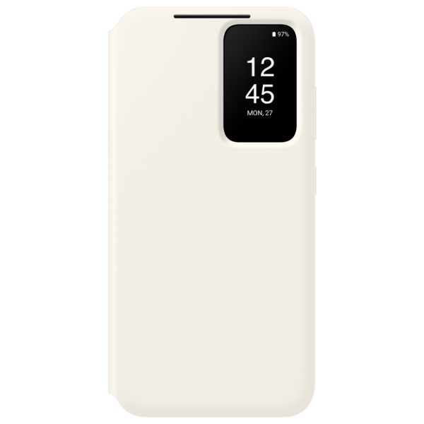 Husă pentru smartphone Samsung Galaxy S23 (EF-ZS911) Cream White Samsung, PU, Flip Cover View photo 1