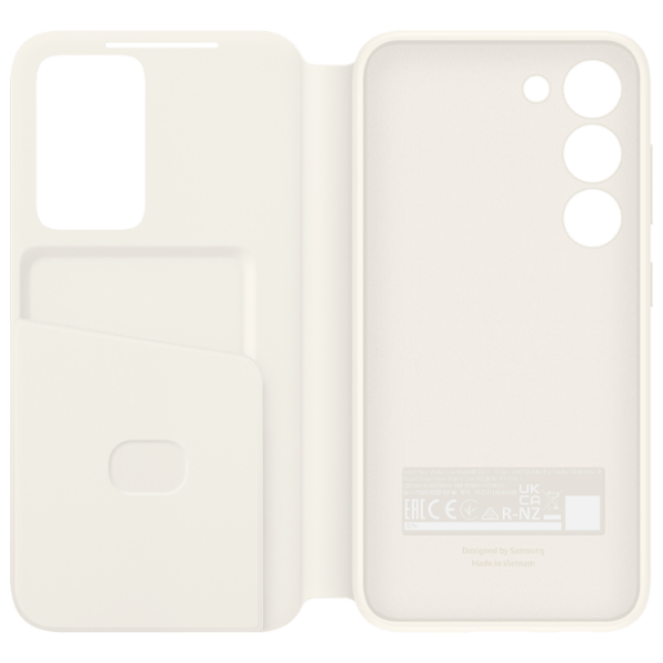 Husă pentru smartphone Samsung Galaxy S23 (EF-ZS911) Cream White Samsung, PU, Flip Cover View photo 2