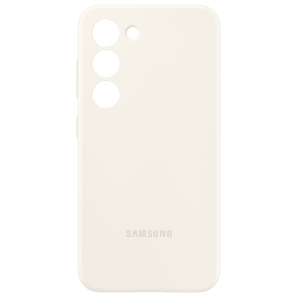 Husă pentru smartphone Apple Galaxy S23 (EF-PS911) Cotton White Samsung, TPU, Back photo 1