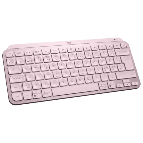 Клавиатура Logitech MX Keys mini US Rose Для дома и офиса, Беспроводные photo 2