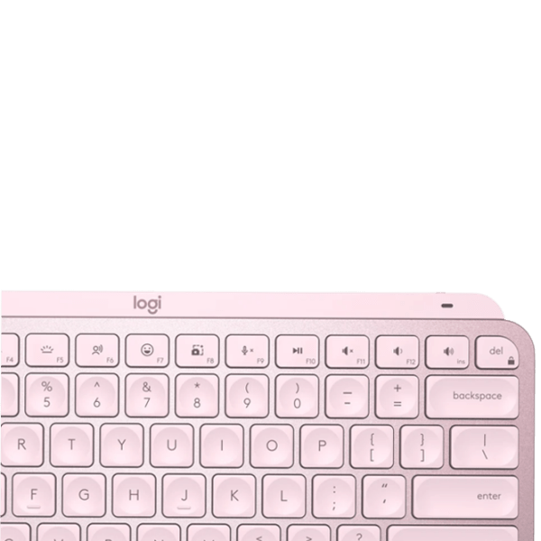 Клавиатура Logitech MX Keys mini US Rose Для дома и офиса, Беспроводные photo 5