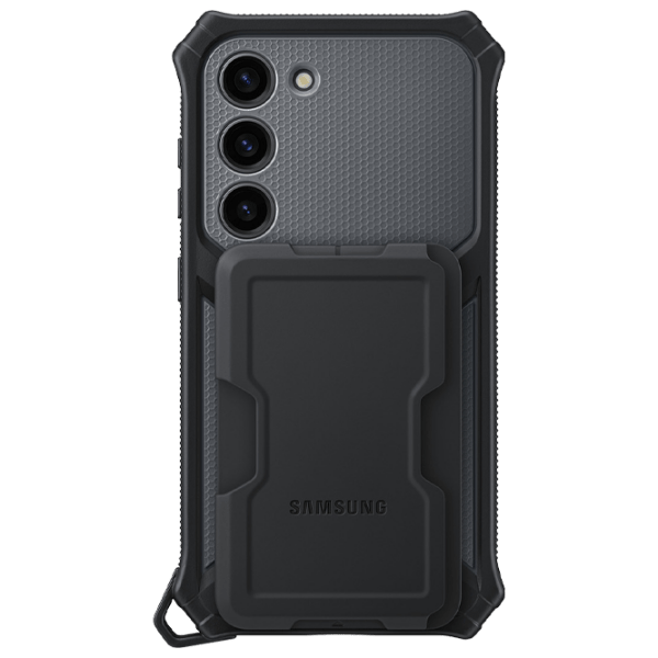 Чехол для смартфона Samsung Galaxy S23 (EF-RS911) Titan Черный Samsung, ПК, Back photo 1