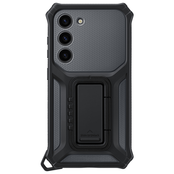 Чехол для смартфона Samsung Galaxy S23 (EF-RS911) Titan Черный Samsung, ПК, Back photo 3