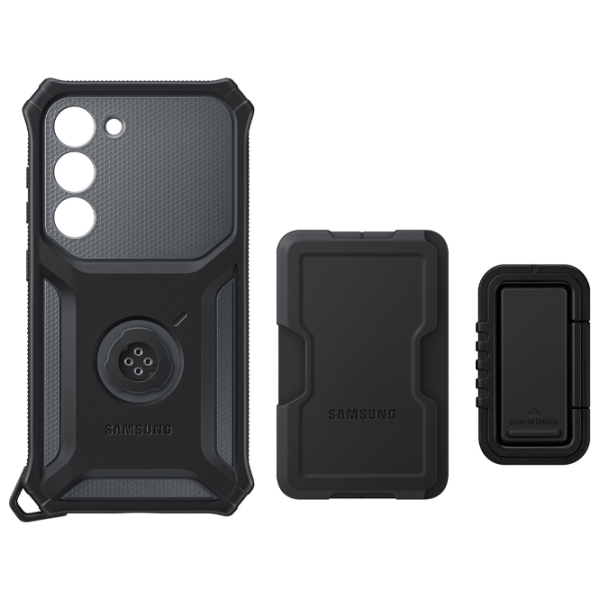 Чехол для смартфона Samsung Galaxy S23 (EF-RS911) Titan Черный Samsung, ПК, Back photo 6