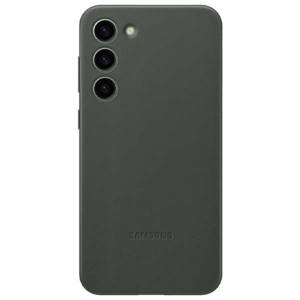 Husă pentru smartphone Samsung Galaxy S23 Plus (EF-VS916) Green Samsung, Piele, Back photo 1