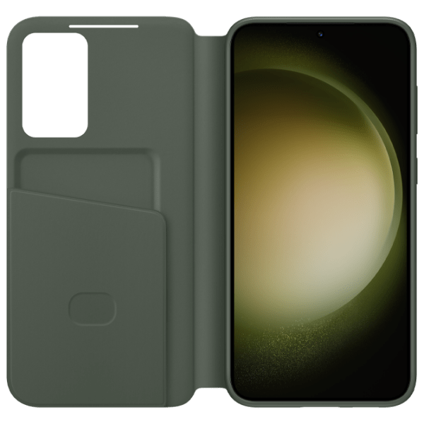Husă pentru smartphone Samsung Galaxy S23 Plus (EF-ZS916) Khaki Green Samsung, PU, Flip Cover View photo 2