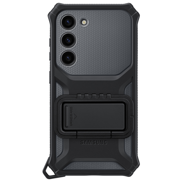 Husă pentru smartphone Samsung Galaxy S23 Plus (EF-RS916) Titan Black Samsung, PC, Back photo 4