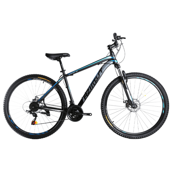 Bicicletă Azimut AZ 40D 29" 19" Black Blue Oțel / Pentru adulți photo 1