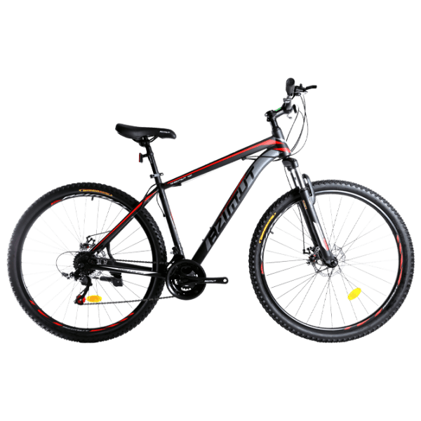 Bicicletă Azimut AZ 40D 29" 19" Black Red Oțel / Pentru adulți photo 1