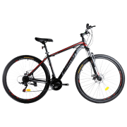 Bicicletă Azimut AZ 40D 29" 19" Black Red Oțel / Pentru adulți
