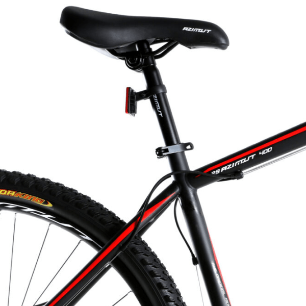 Bicicletă Azimut AZ 40D 29" 19" Black Red Oțel / Pentru adulți photo 3